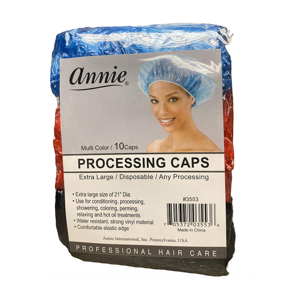 Annie Processing Multi Color Caps, 3553 Extra Large, 10 Ea